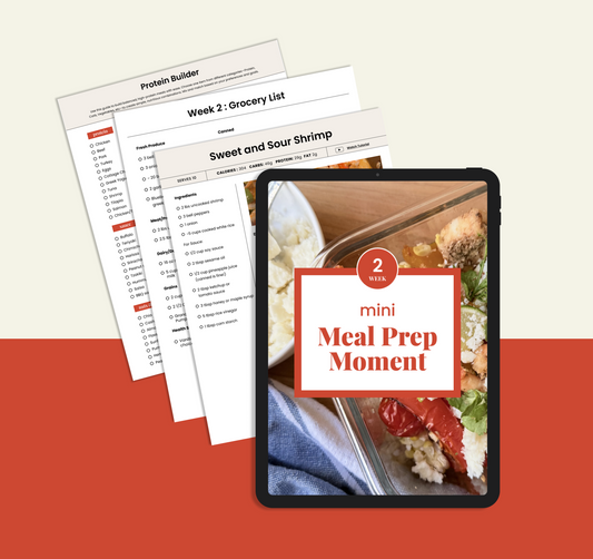 Mini Meal Prep Moment - Volume 1 Week 2