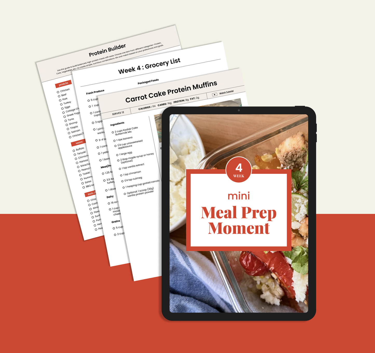 Mini Meal Prep Moment - Volume 1 Week 4