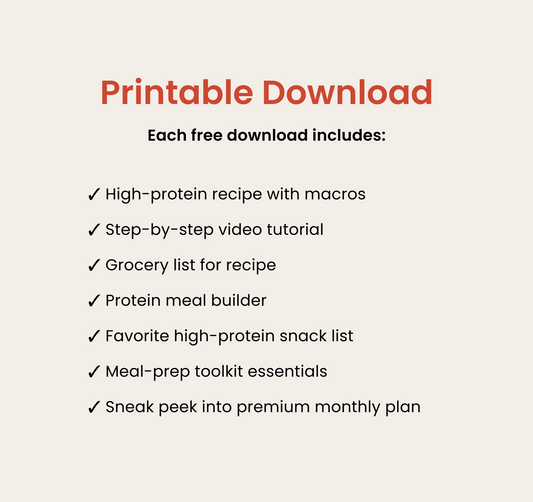 Mini Meal Prep Moment - Volume 1 Week 4