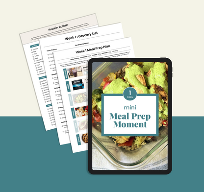 Mini Meal Prep Moment - Volume 2 Week 1