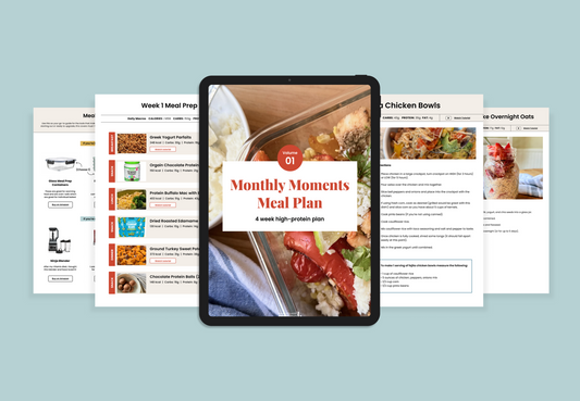 Monthly Moments Meal Plan - Volume 1