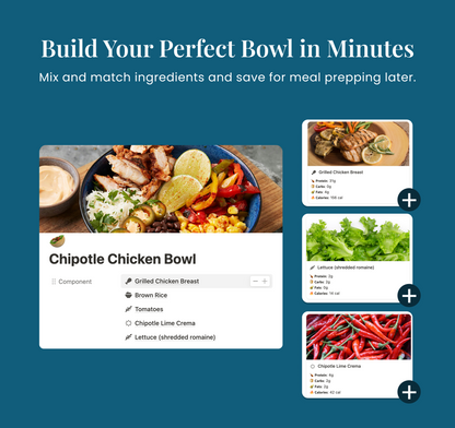 Protein Bowl Builder Lite Version
