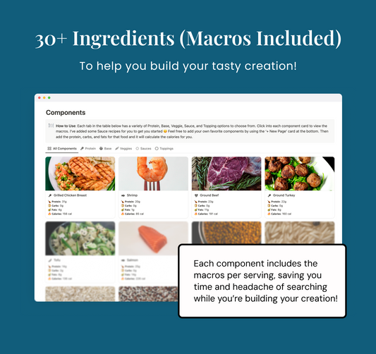 Protein Bowl Builder Lite Version